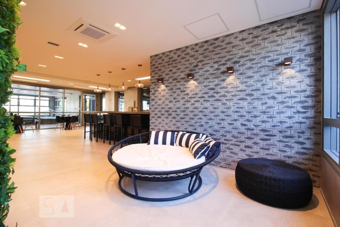 Studios No Melhor Ponto De Moema Garagem Lazer E Metro Perto Wifi Gratis São Paulo Luaran gambar
