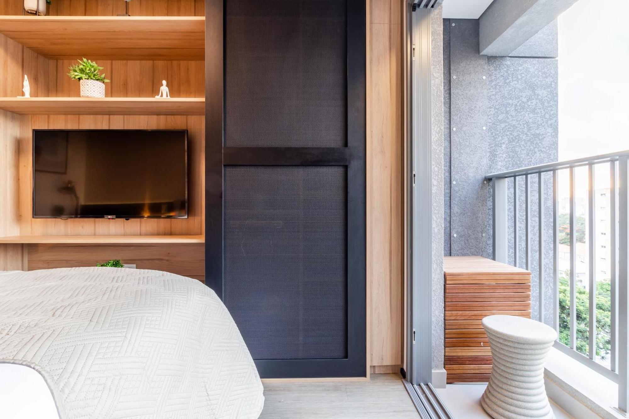 Studios No Melhor Ponto De Moema Garagem Lazer E Metro Perto Wifi Gratis São Paulo Luaran gambar